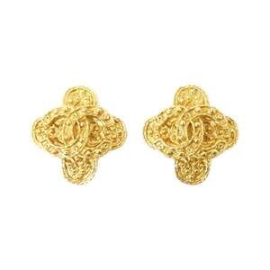 CHANEL Authentic Gold Earrings